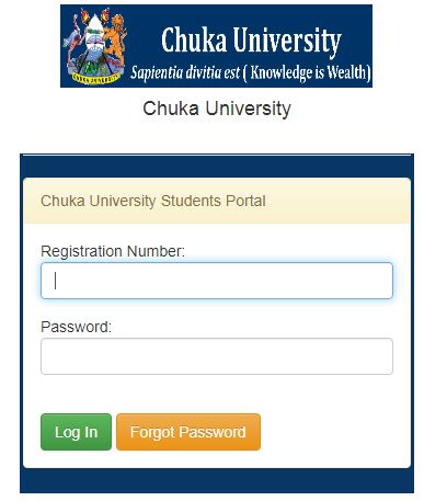 Chuka University Student Portal Login