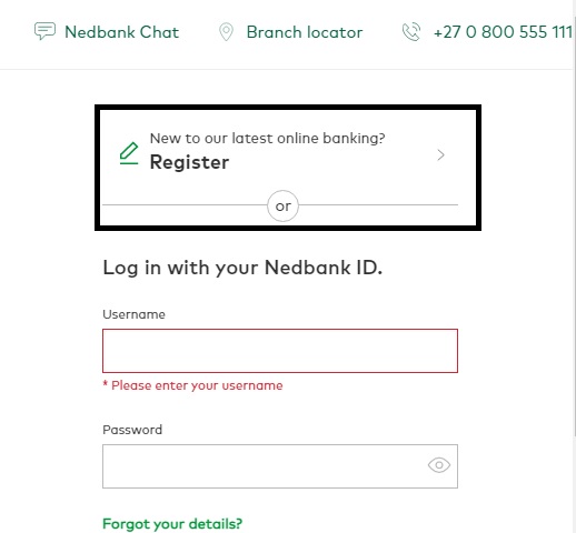 Nedbank online Banking Login & Registration Guide