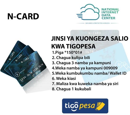 Jinsi Ya Kuangalia Salio N-card Kwaa Tigopesa