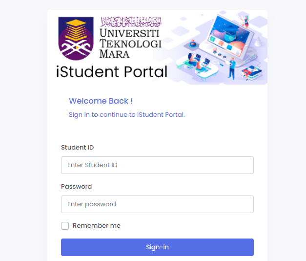 UiTM Student Portal Login | Uitm Course Registration - Ujuzi Tz