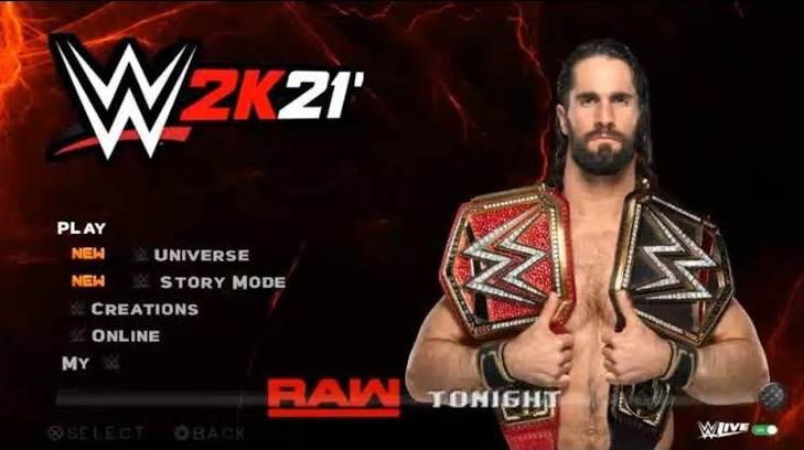 WWE 2K21 PPSSPP Download Highly Compressed