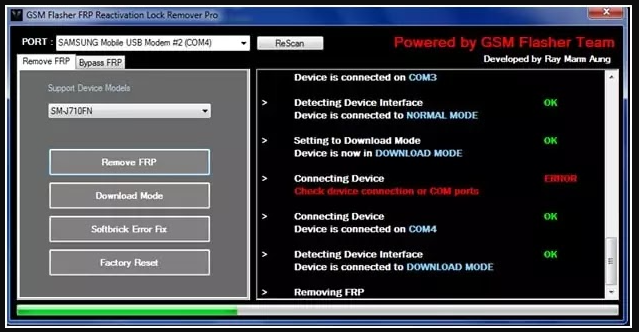 GSM Flasher FRP Tool Free Download