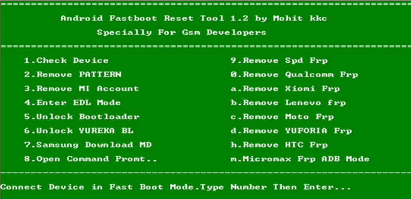 Android Fastboot Reset Tool v1.2 Download Latest Version