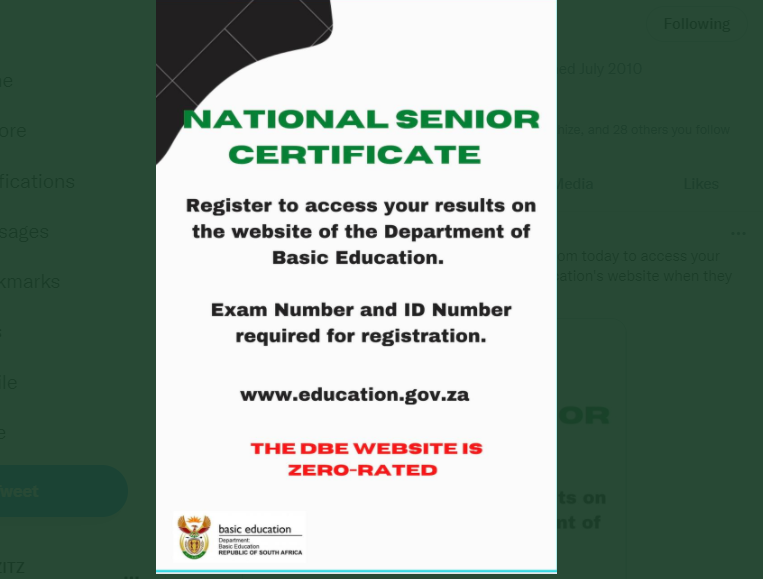 Department Of Basic Education Online Registration 2022