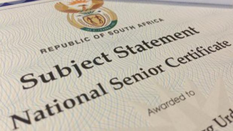 National Senior Certificate results 2021