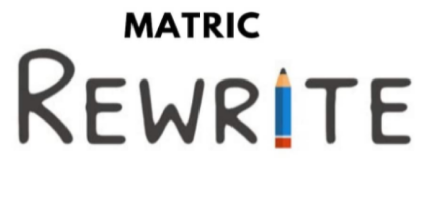 Online Registration for Matric rewrite 2022