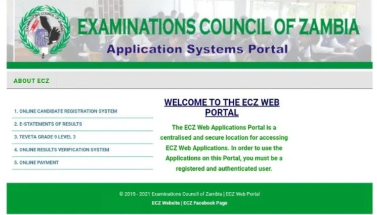  ECZ Grade 7 Results 2021/2022