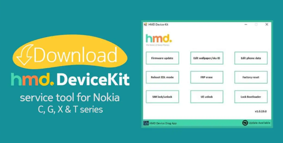 Download HMD DeviceKit Tool for Nokia devices: Flash Tool, Reset; etc
