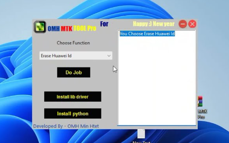 OMH mtk tool pro latest | mtk format frp data tool free download