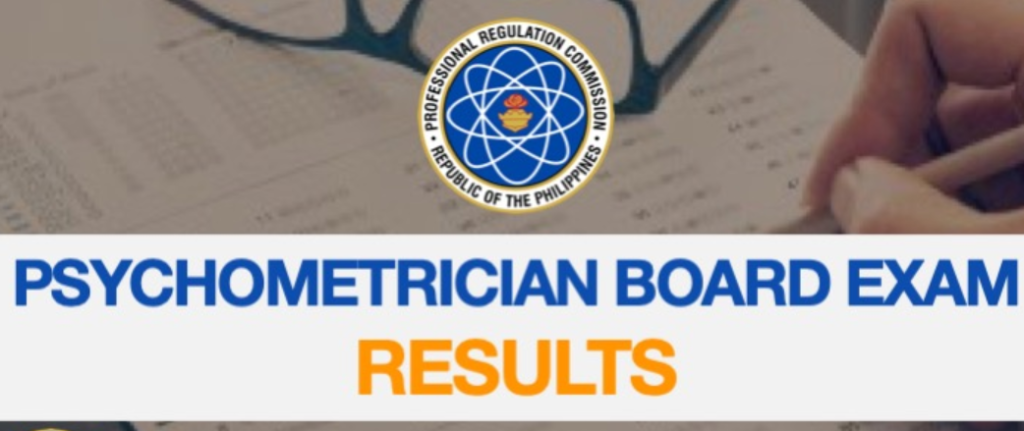 List Of passers For Psychometrician Board Exam Result 2022