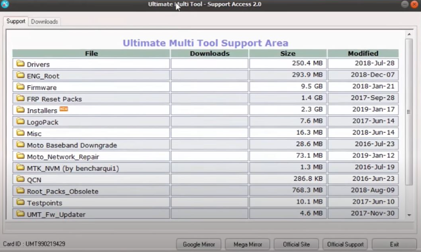 UMT Support Access 2.0 Tool Download Official Update 2022