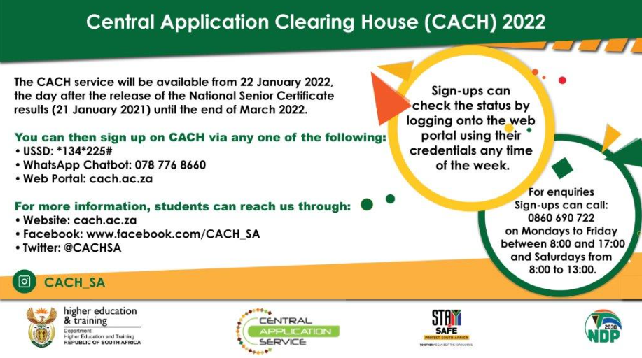 Central Application Clearing House CACH Application 2022