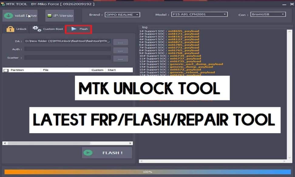 mtk unlock tool