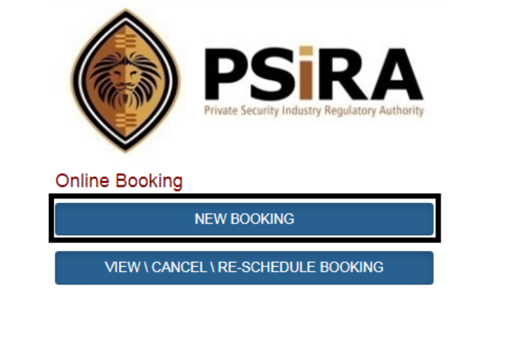 psira booking