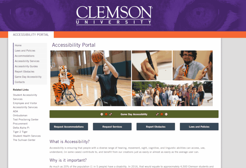 Clemson Application Portal