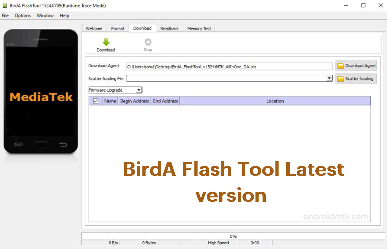Download BirdA Flash Tool Latest version