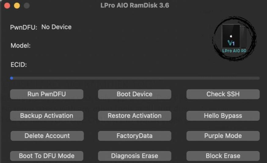 Free Download LPro AIO RamDisk For MAC Latest version
