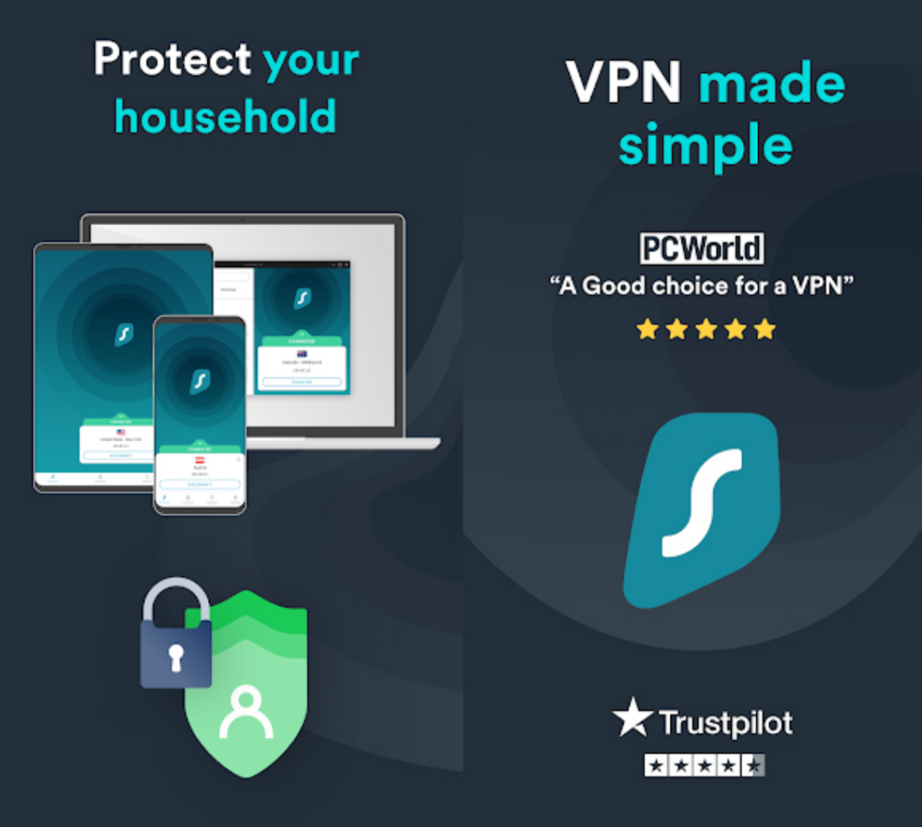 Surfshark VPN Premium APK 2.8.1.8 (Unlocked)
